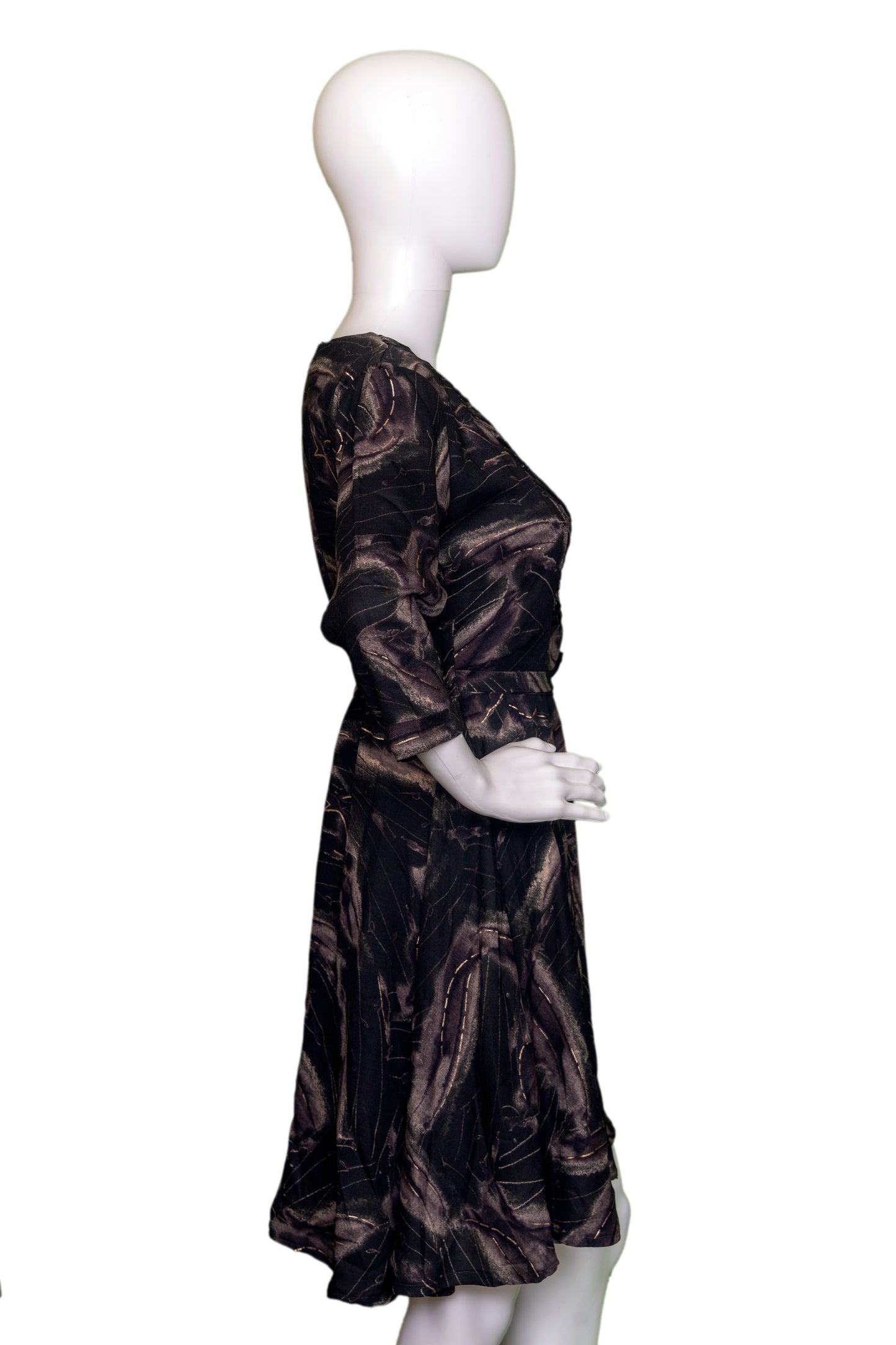 Midnight Brushstroke Dress