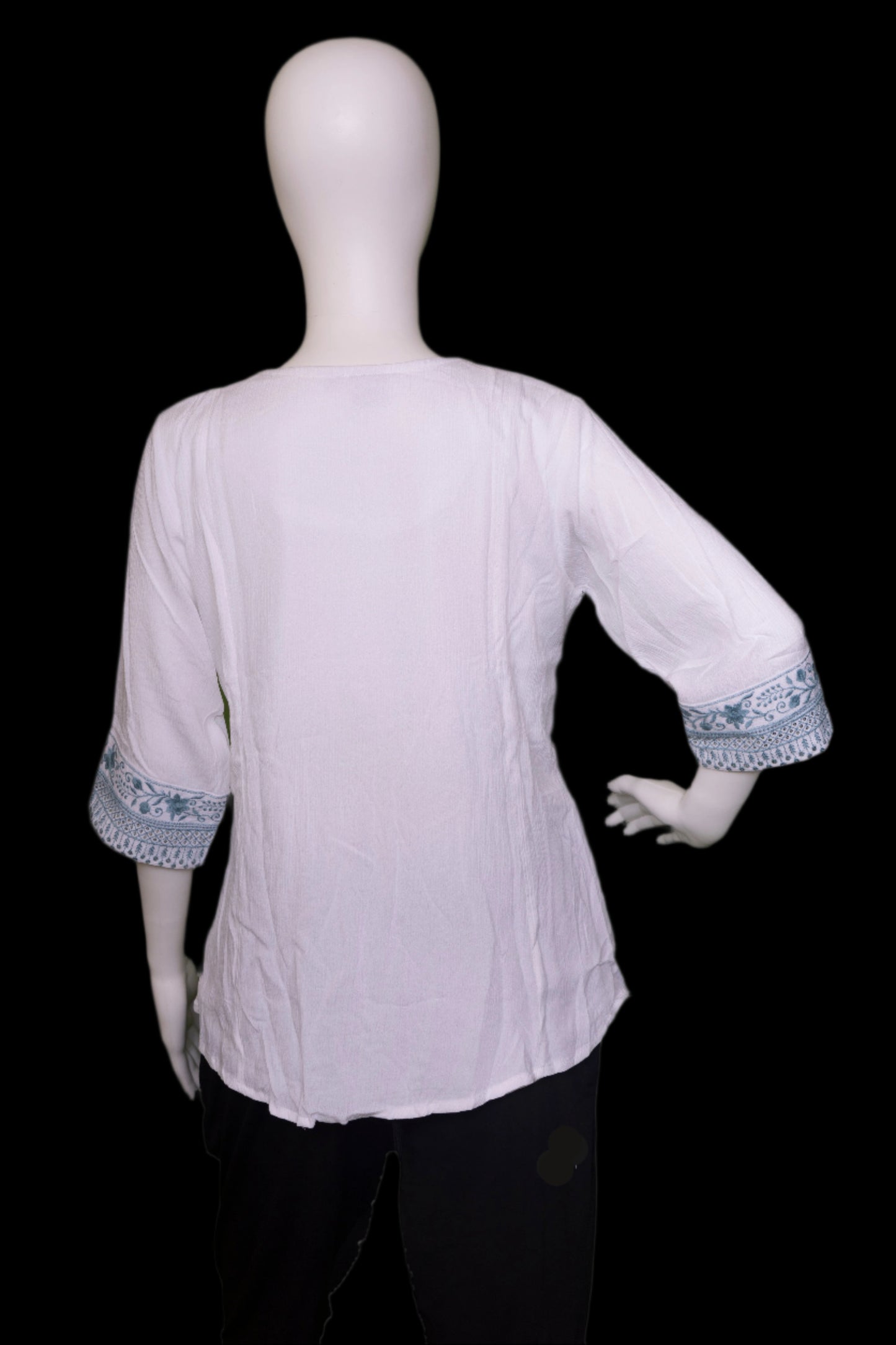 Snow Bloom Top