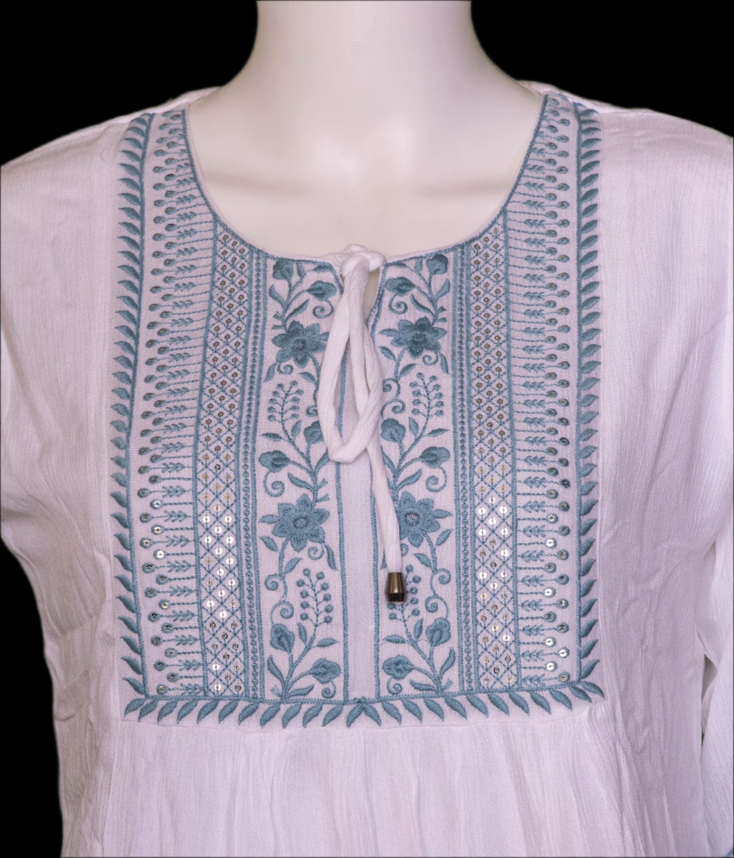 Snow Bloom Top