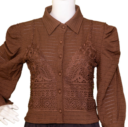 Textured Tale Top